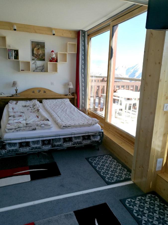 Appartement D'Une Chambre A La Plagne Aime 2000 A 10 M Des Pistes Avec Vue Sur La Ville Et Terrasse Amenagee Macot-la-Plagne Exteriér fotografie