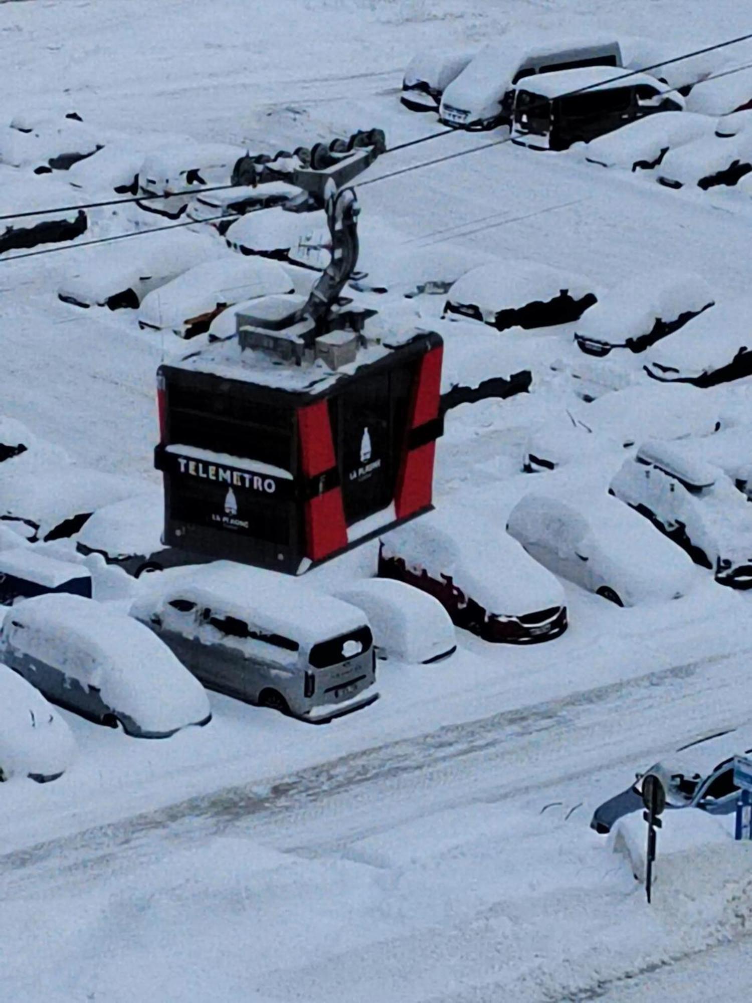 Appartement D'Une Chambre A La Plagne Aime 2000 A 10 M Des Pistes Avec Vue Sur La Ville Et Terrasse Amenagee Macot-la-Plagne Exteriér fotografie